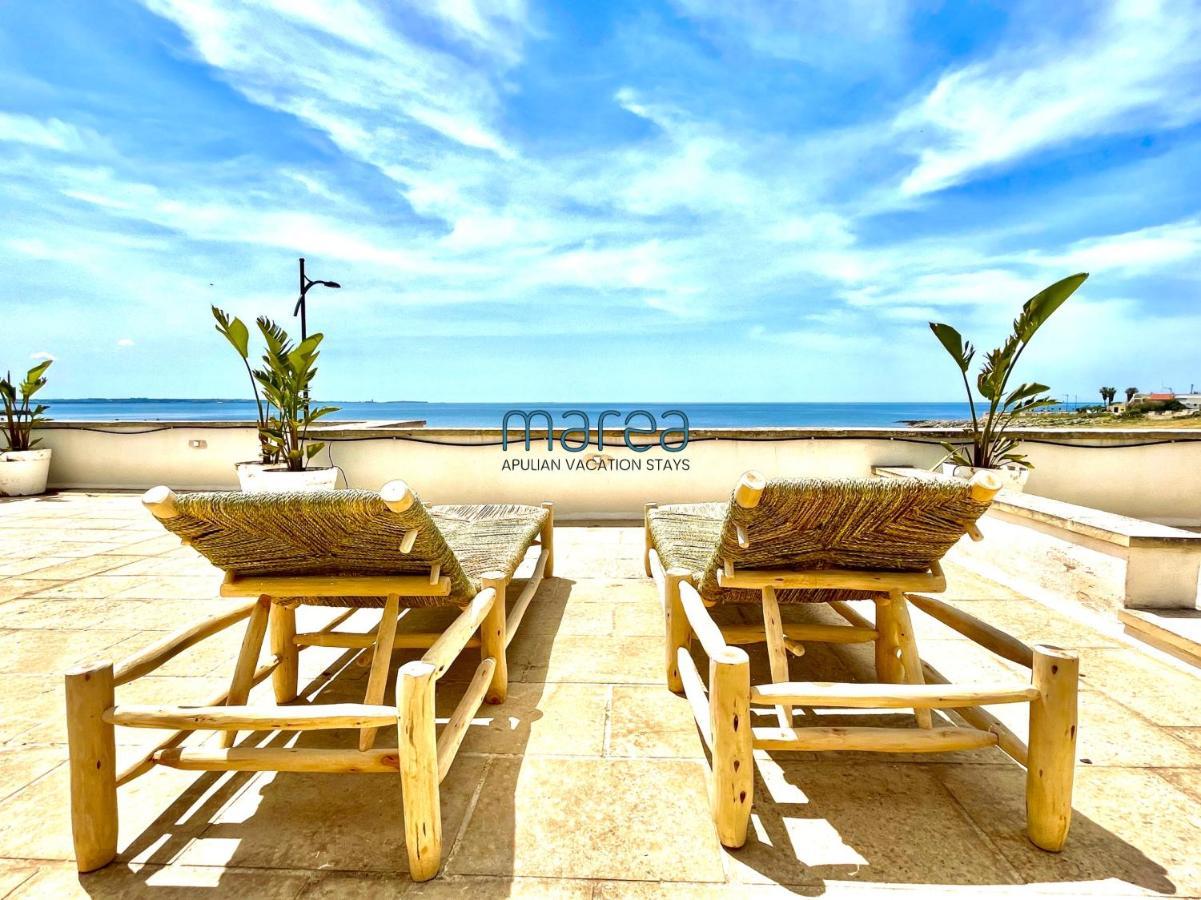 Villa Nauna, Fronte Mare Con Giardino E Terrazzo - Marea Stays Collection Nardò Zewnętrze zdjęcie