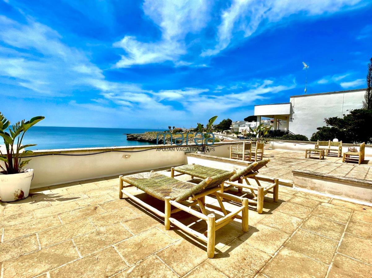 Villa Nauna, Fronte Mare Con Giardino E Terrazzo - Marea Stays Collection Nardò Zewnętrze zdjęcie