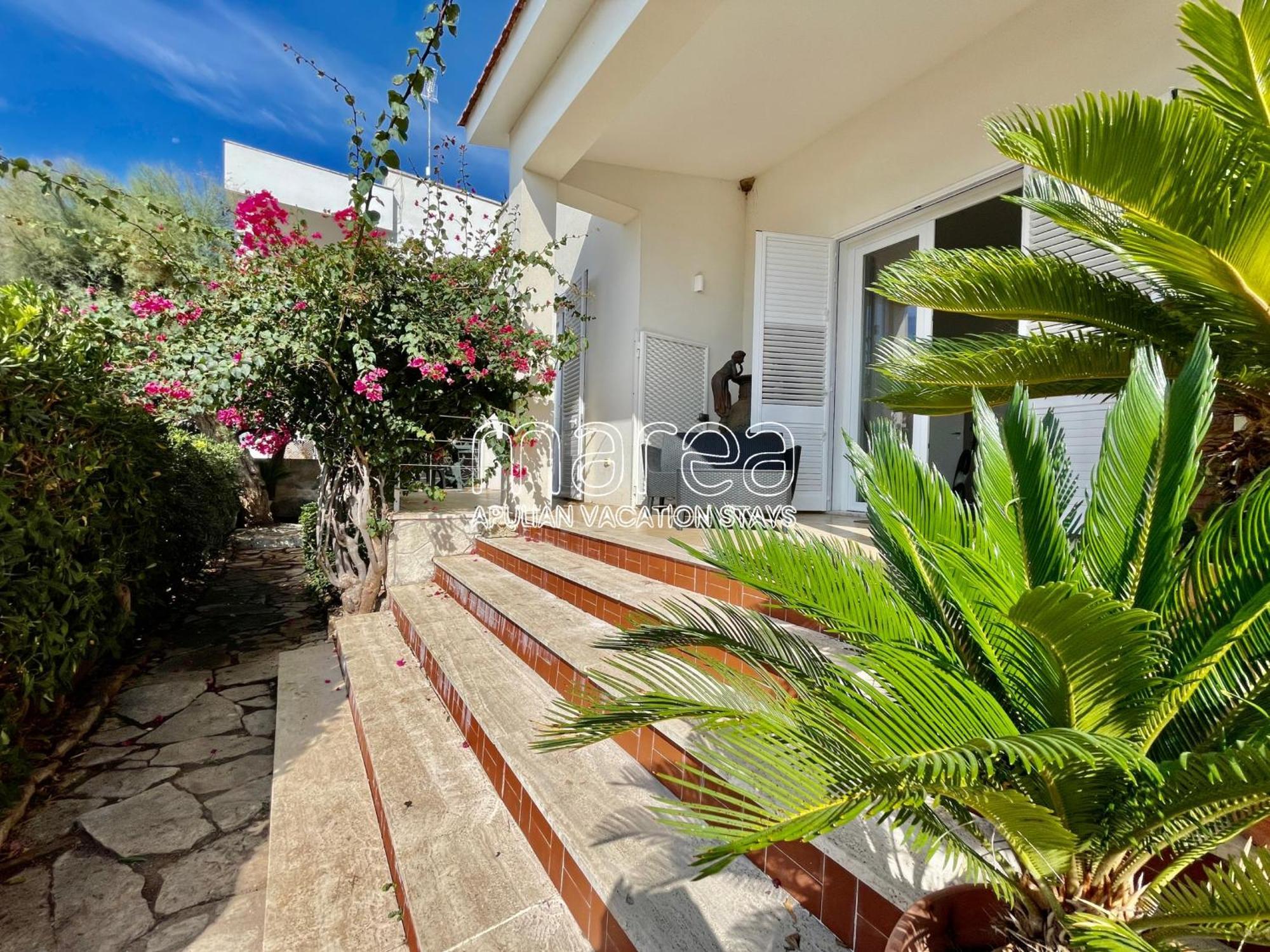 Villa Nauna, Fronte Mare Con Giardino E Terrazzo - Marea Stays Collection Nardò Zewnętrze zdjęcie