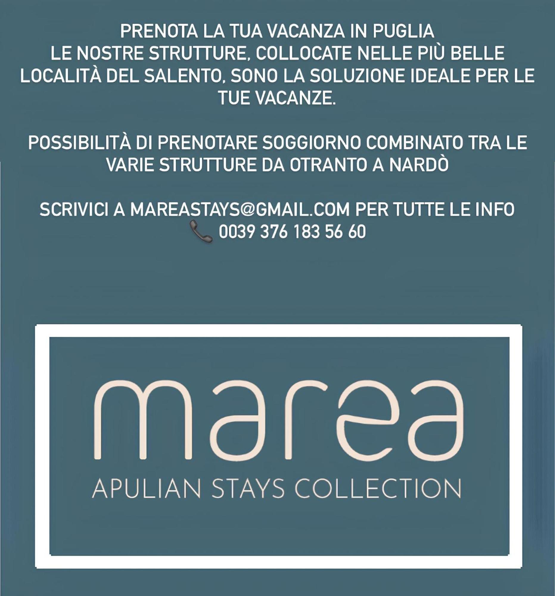 Villa Nauna, Fronte Mare Con Giardino E Terrazzo - Marea Stays Collection Nardò Zewnętrze zdjęcie